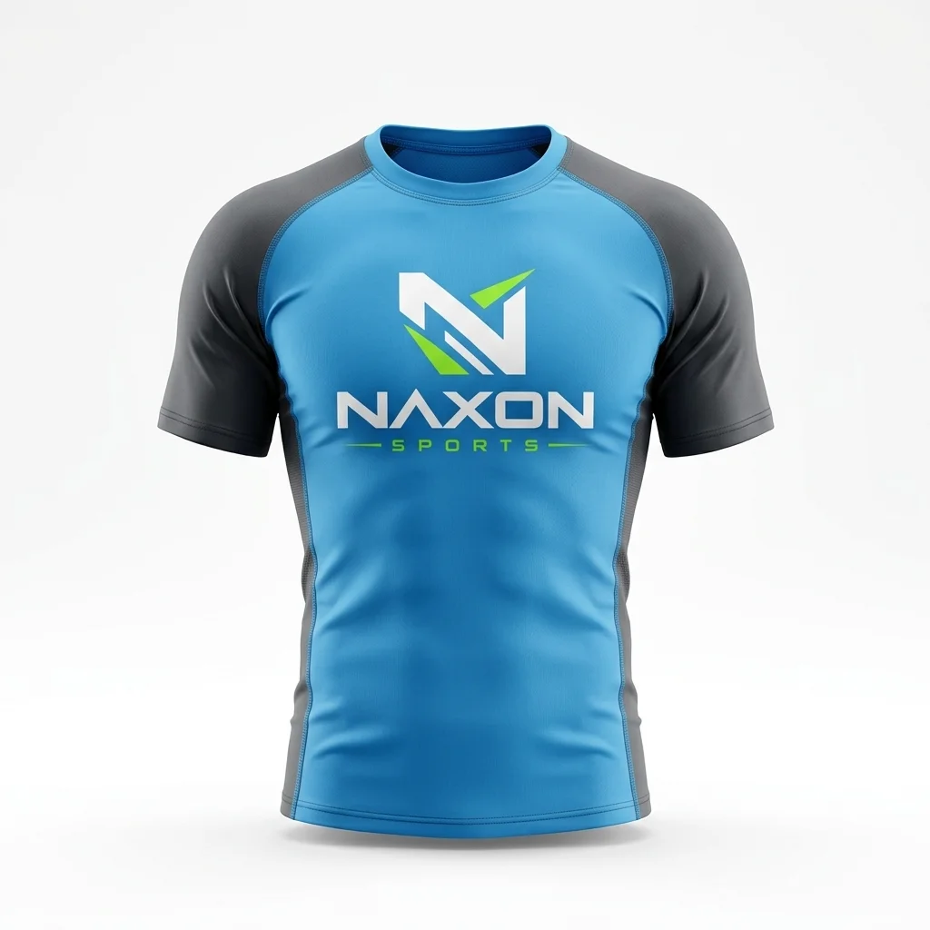 Custom athletic compression shirt by Naxon Sports
