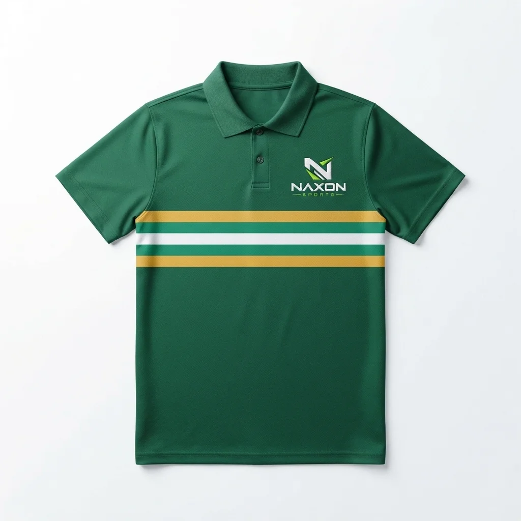 Custom Cricket Shirt – Club Series 1 Athletic cricket polo – Custom Cricket Shirt – Club Series by Naxon Sports, Sialkot