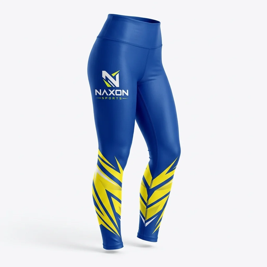 Custom athletic leggings by Naxon Sports
