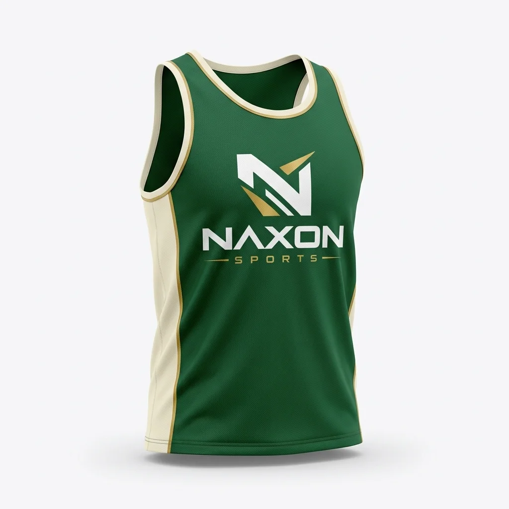 Custom athletic sports tank top by Naxon Sports