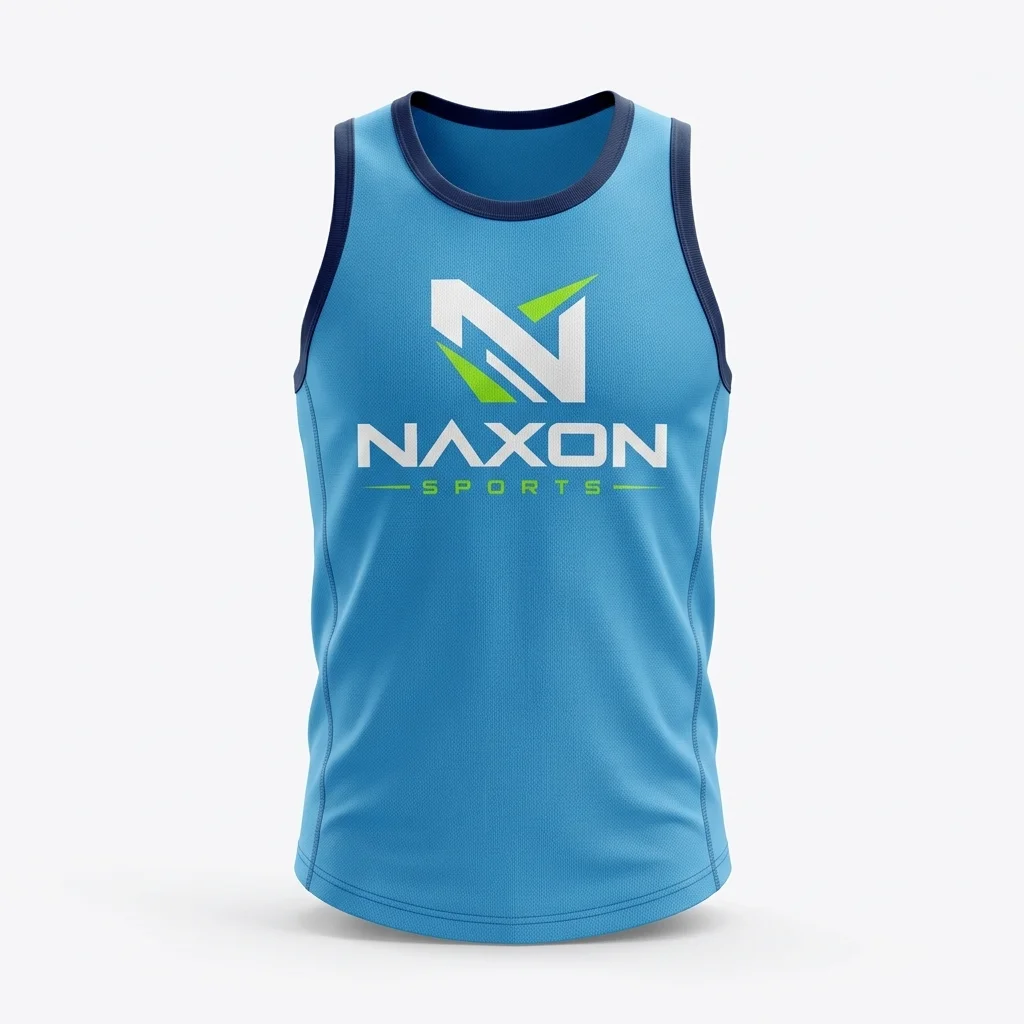 Custom athletic sports tank top by Naxon Sports