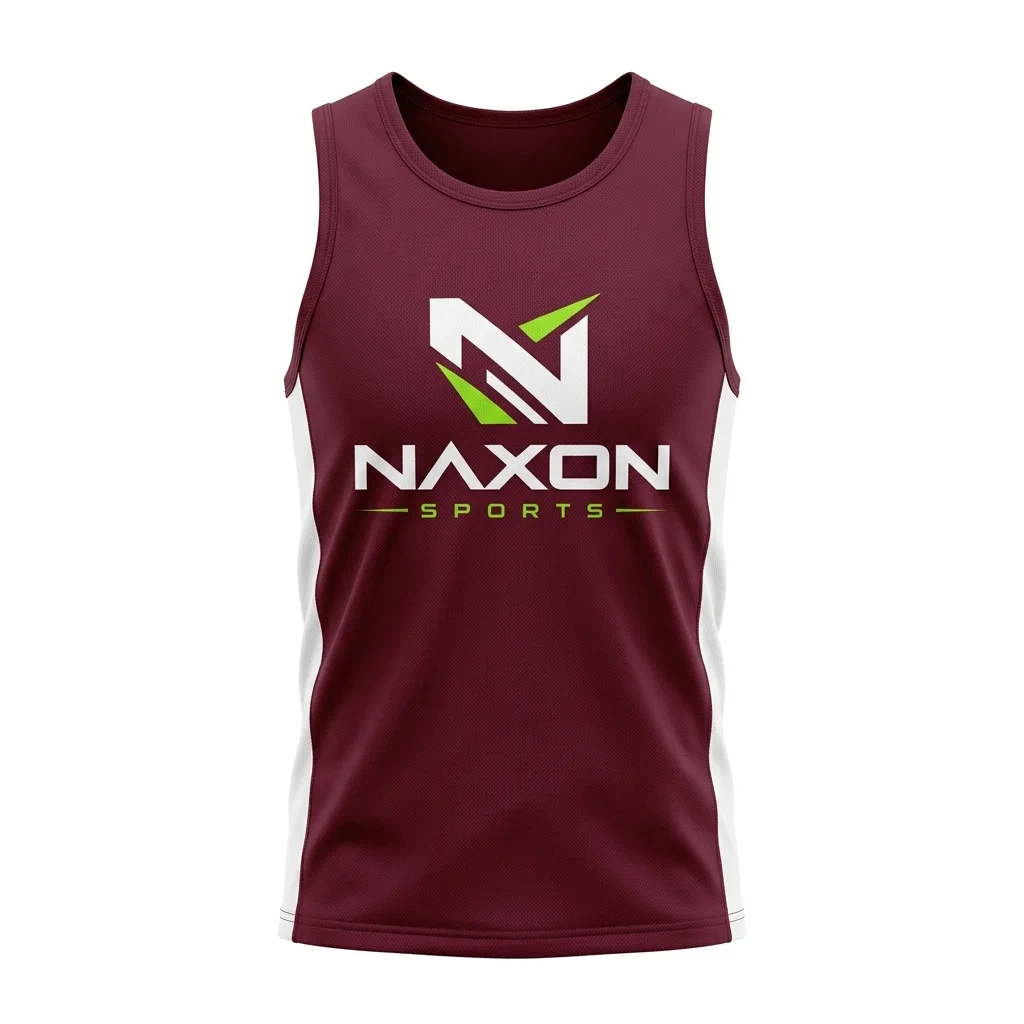 Custom athletic sports tank top by Naxon Sports