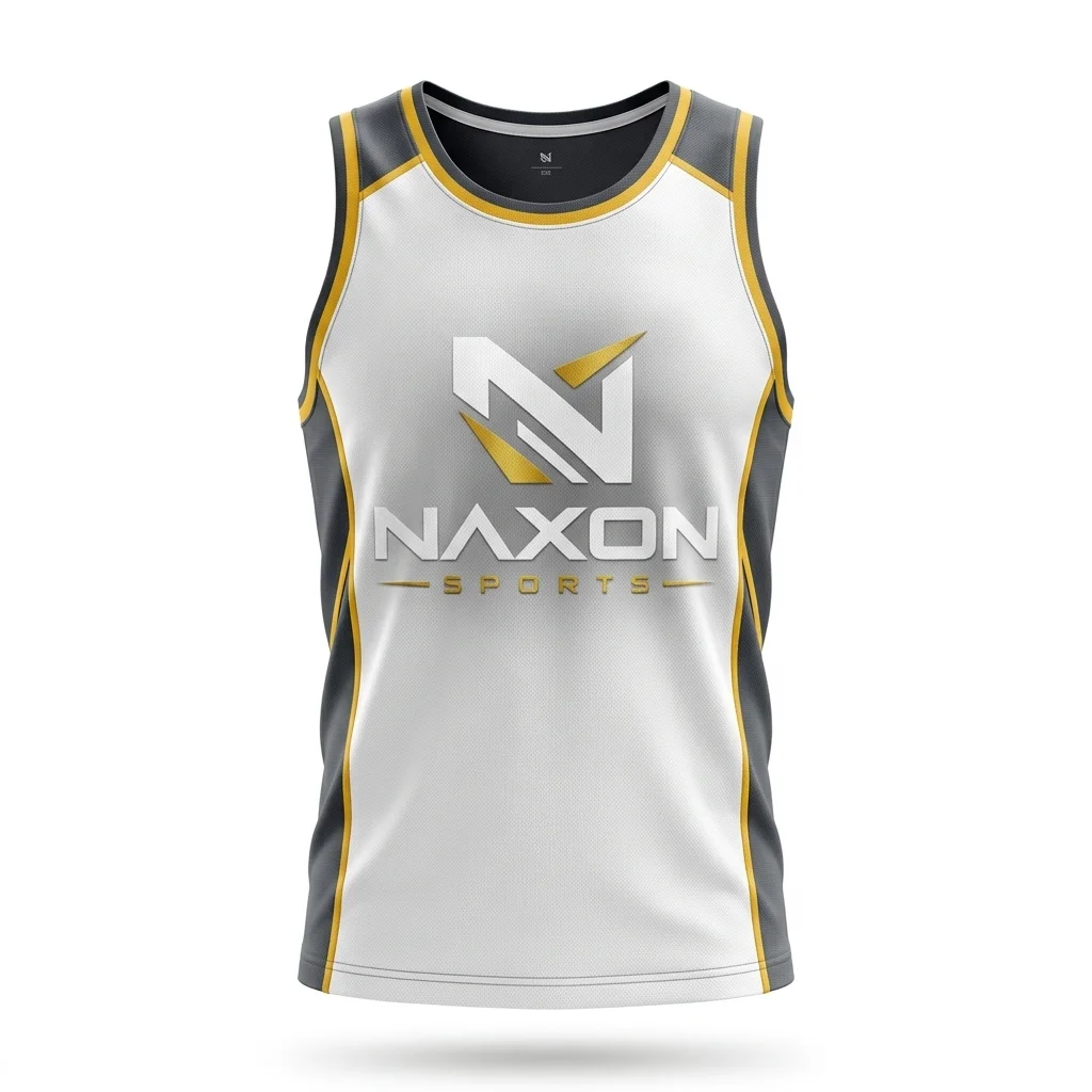Custom athletic sports tank top by Naxon Sports