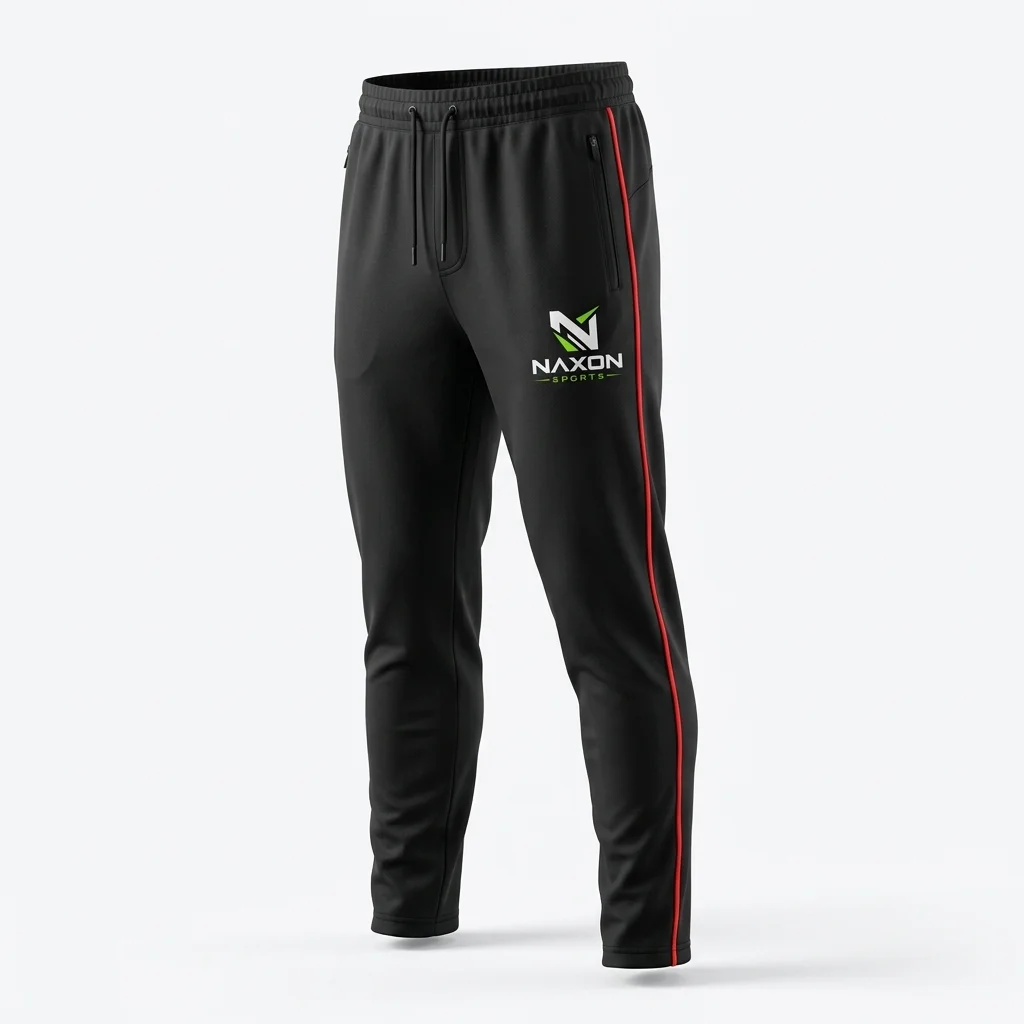 Custom athletic track pants by Naxon Sports