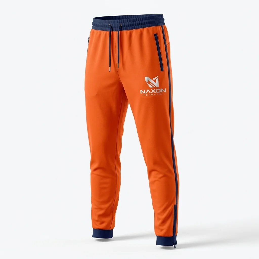 Custom athletic track pants by Naxon Sports