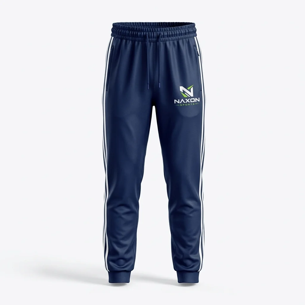 Custom athletic track pants by Naxon Sports