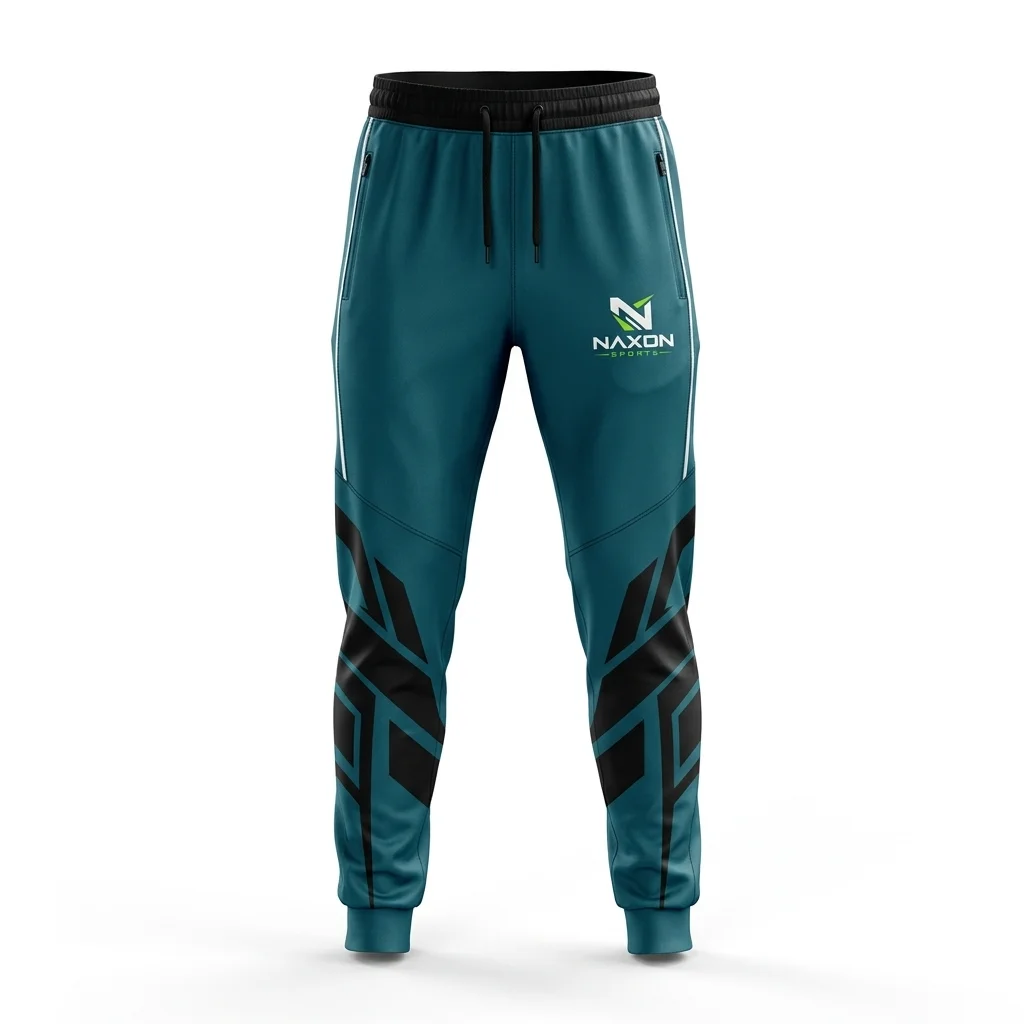 Custom athletic track pants by Naxon Sports