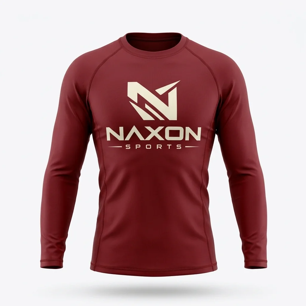 Custom bjj rashguard by Naxon Sports