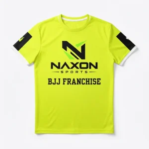 BJJ t-shirt – Custom BJJ Rank Apparel – Elite Series by Naxon Sports, Sialkot