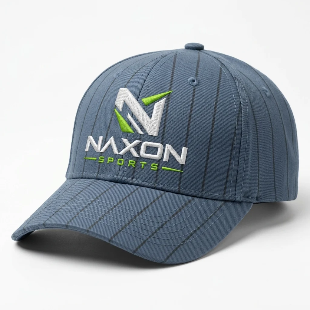Custom baseball cap embroidery by Naxon Sports