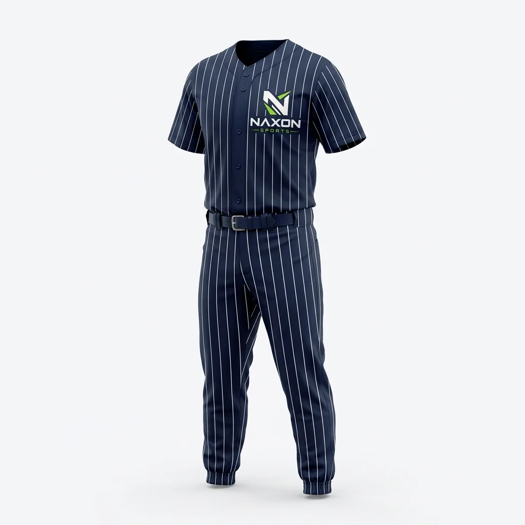 Custom baseball jersey and pants by Naxon Sports