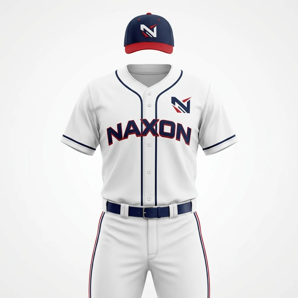 Custom baseball team uniform by Naxon Sports