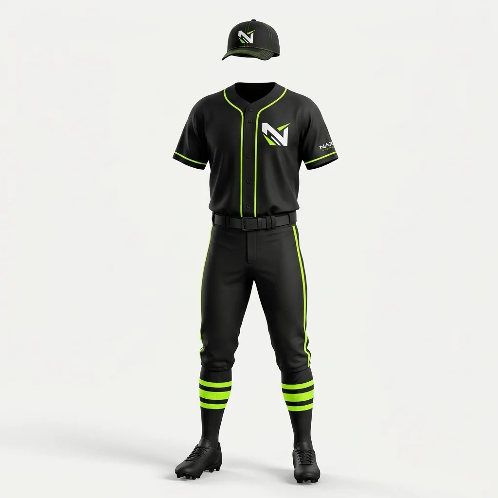 Custom baseball team uniform by Naxon Sports