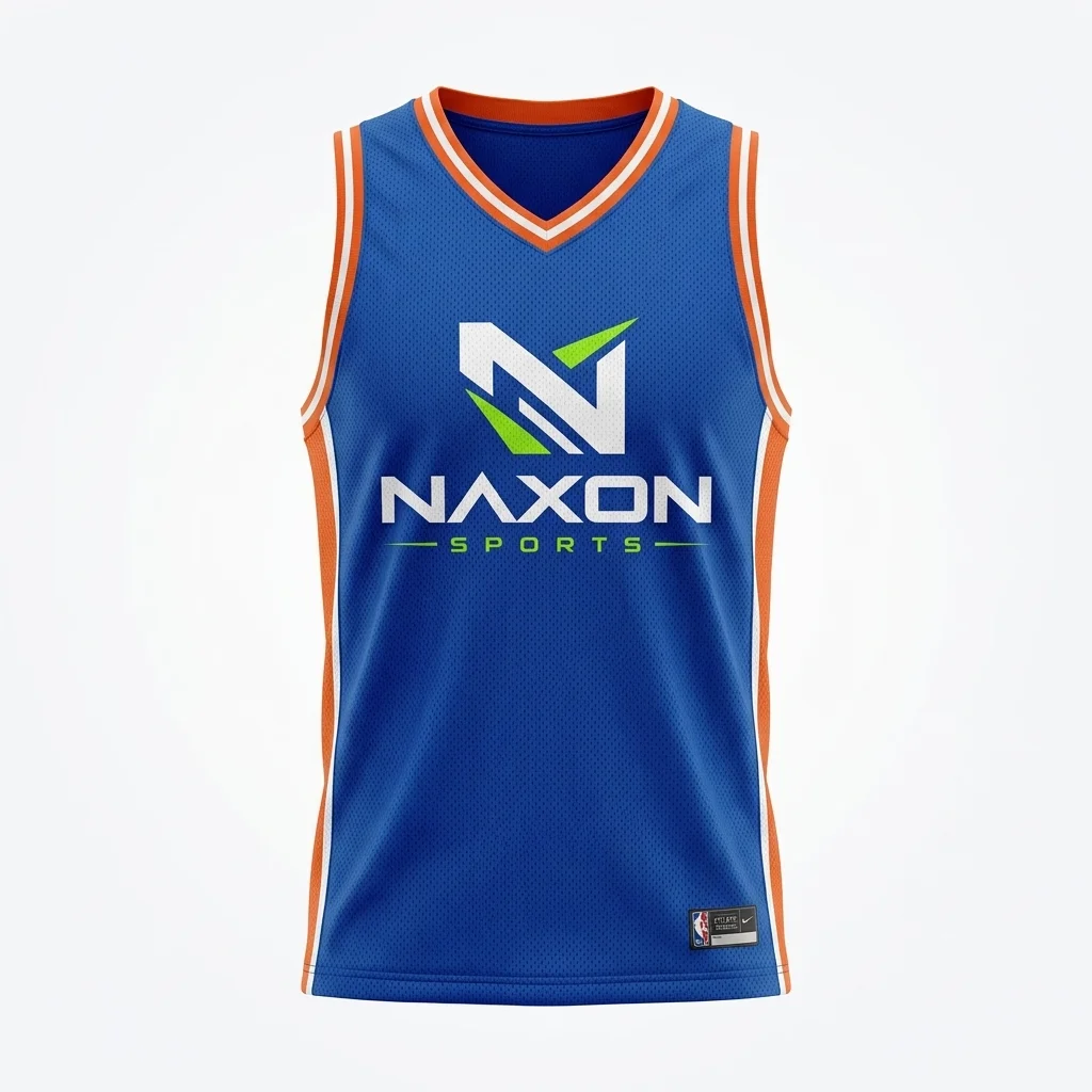 Custom basketball jersey by Naxon Sports