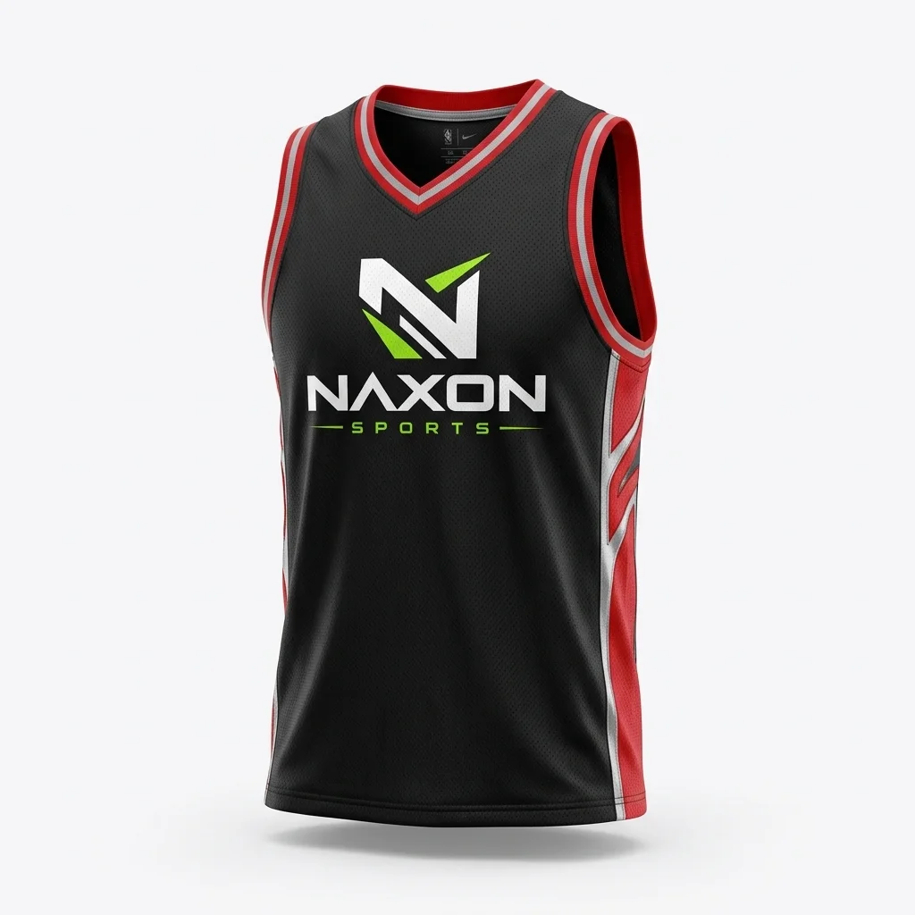 Custom basketball jersey by Naxon Sports