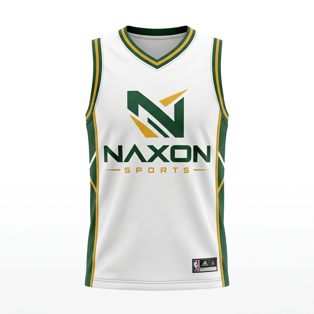 Custom basketball jersey by Naxon Sports