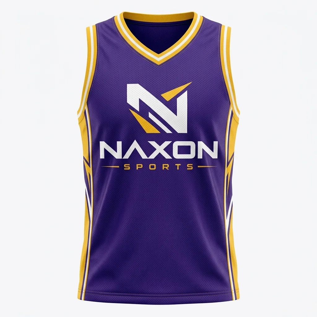 Custom basketball jersey by Naxon Sports