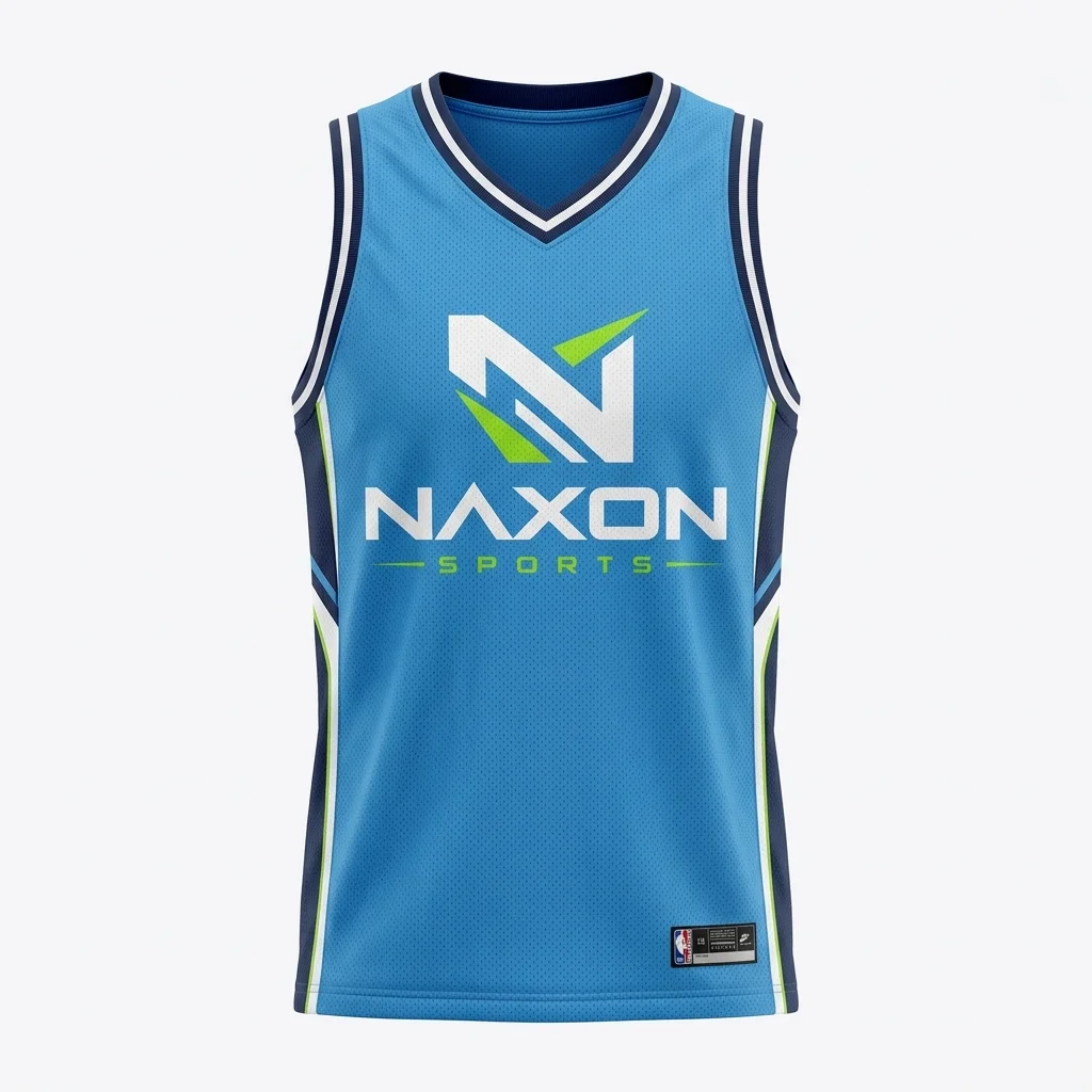 Custom basketball jersey by Naxon Sports