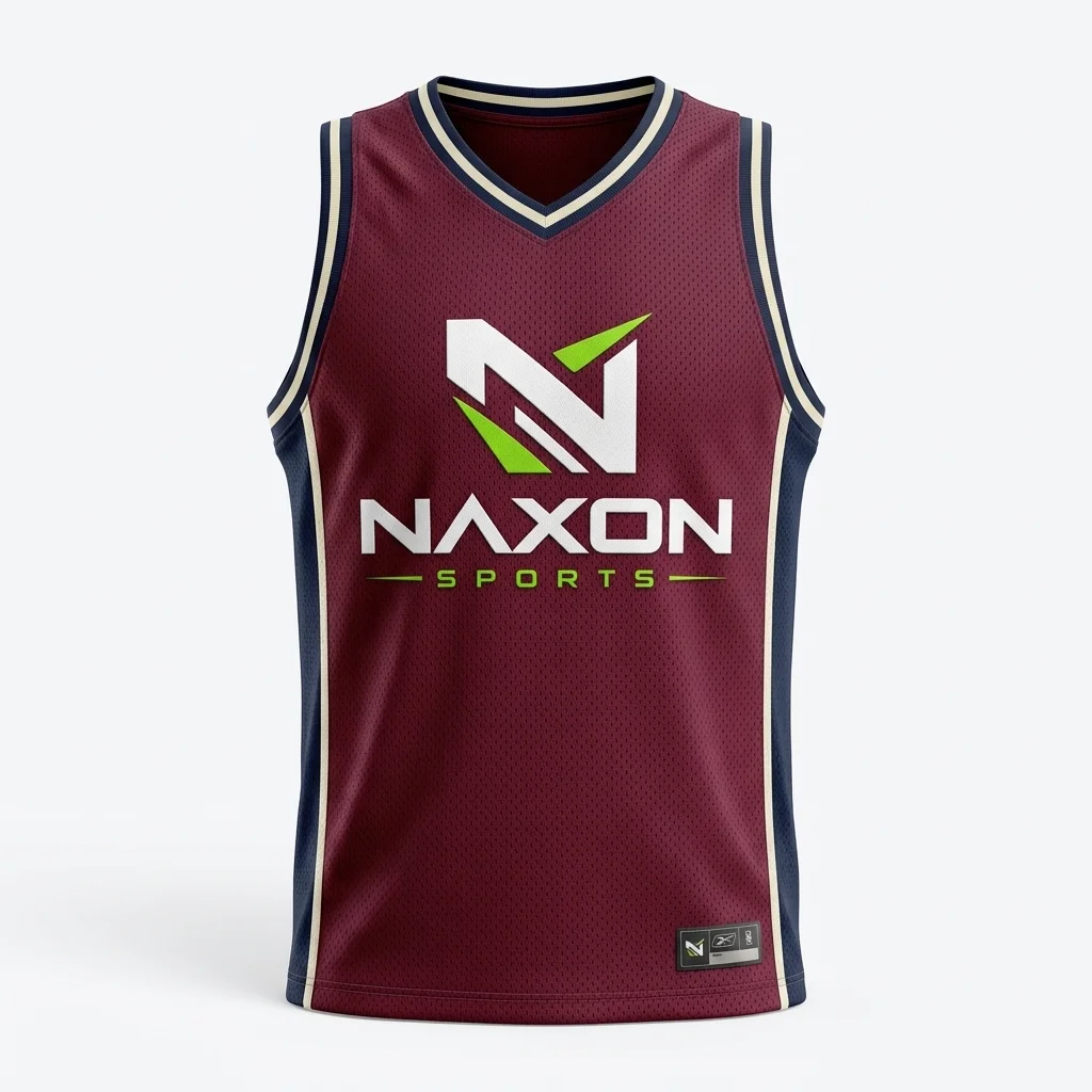 Custom basketball jersey by Naxon Sports
