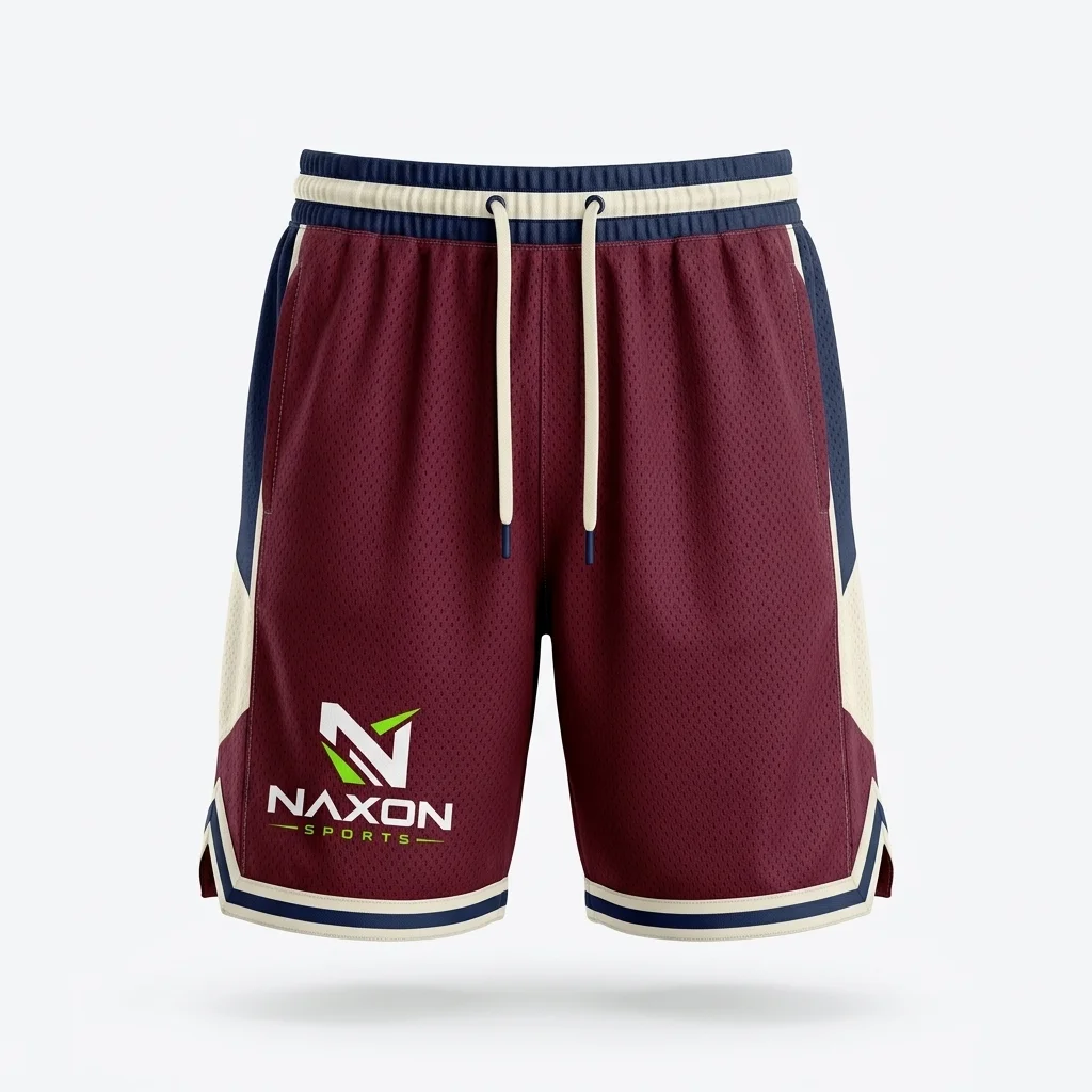 Custom basketball shorts by Naxon Sports