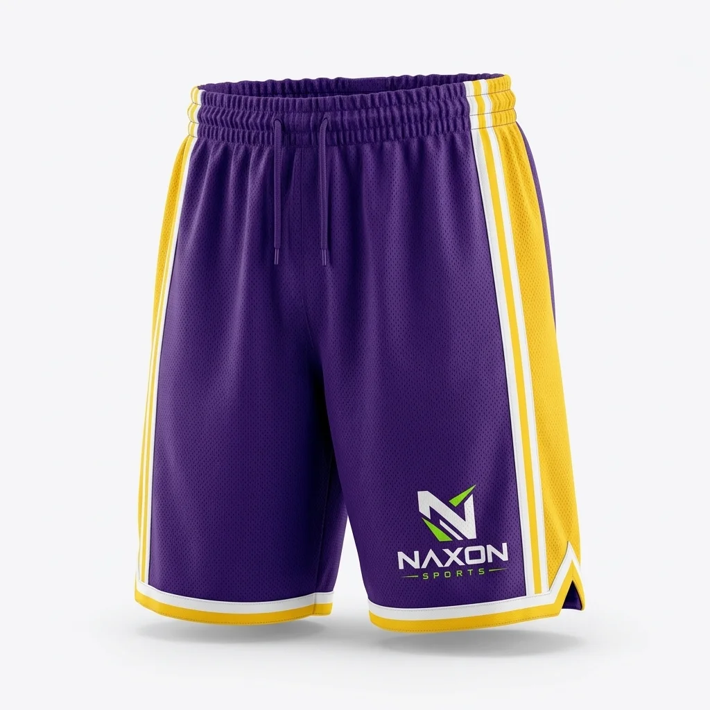 Custom basketball shorts by Naxon Sports