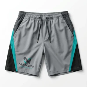 Custom Board Shorts Design 4 – board shorts mock-up made by Naxon Sports, Sialkot