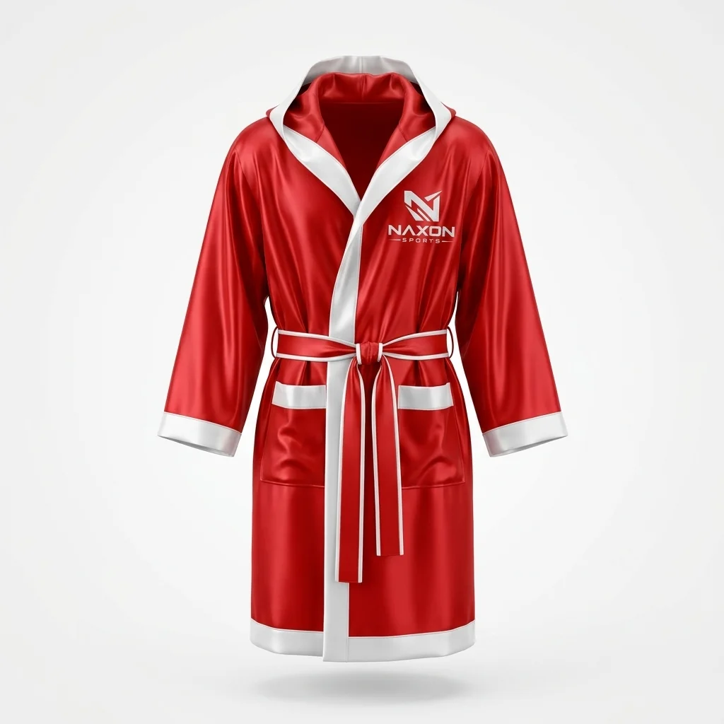 Custom boxing robe by Naxon Sports