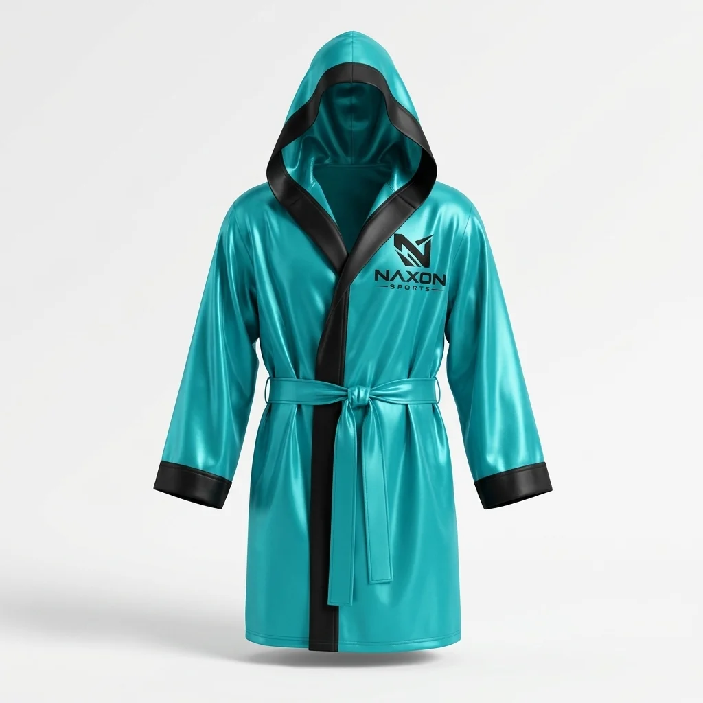 Custom boxing robe by Naxon Sports