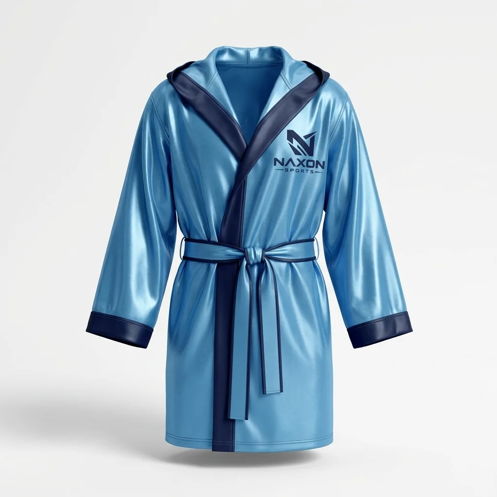 Custom boxing robe by Naxon Sports
