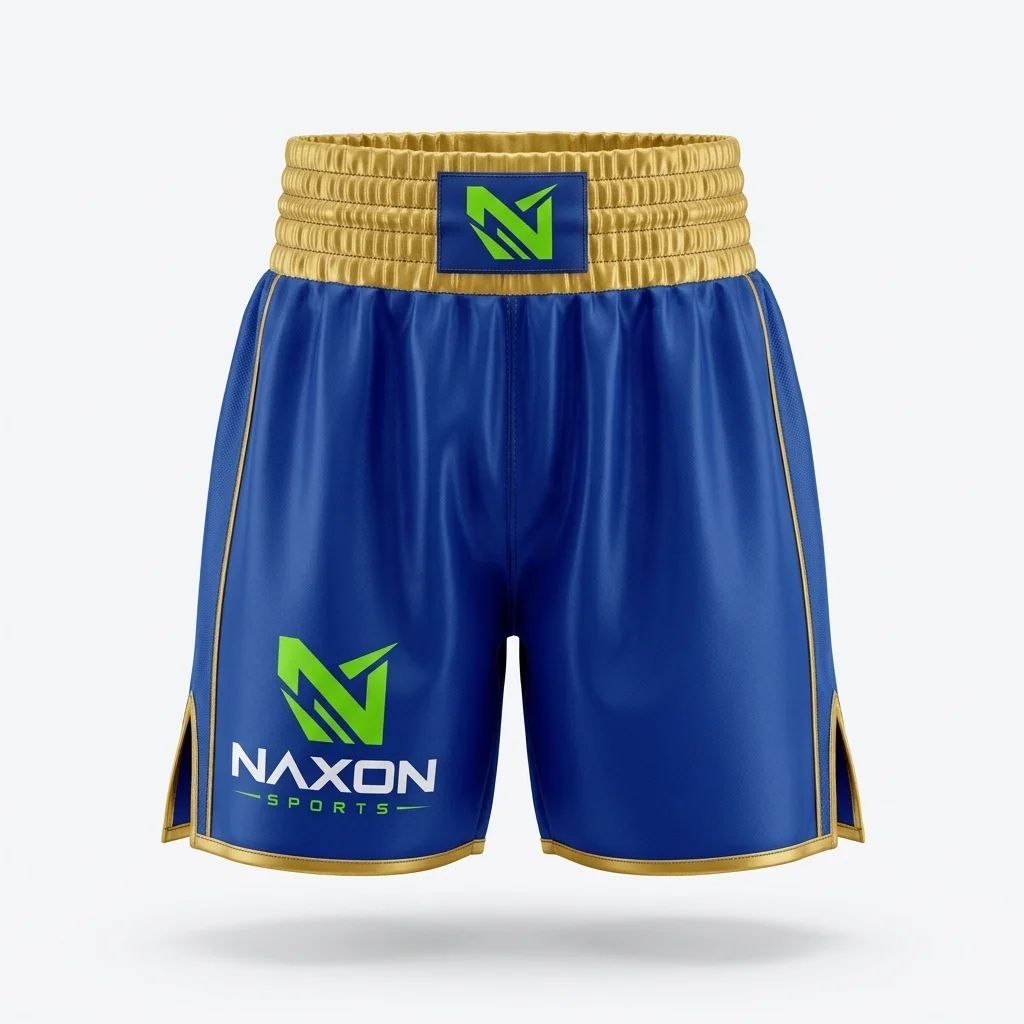 Custom boxing shorts by Naxon Sports