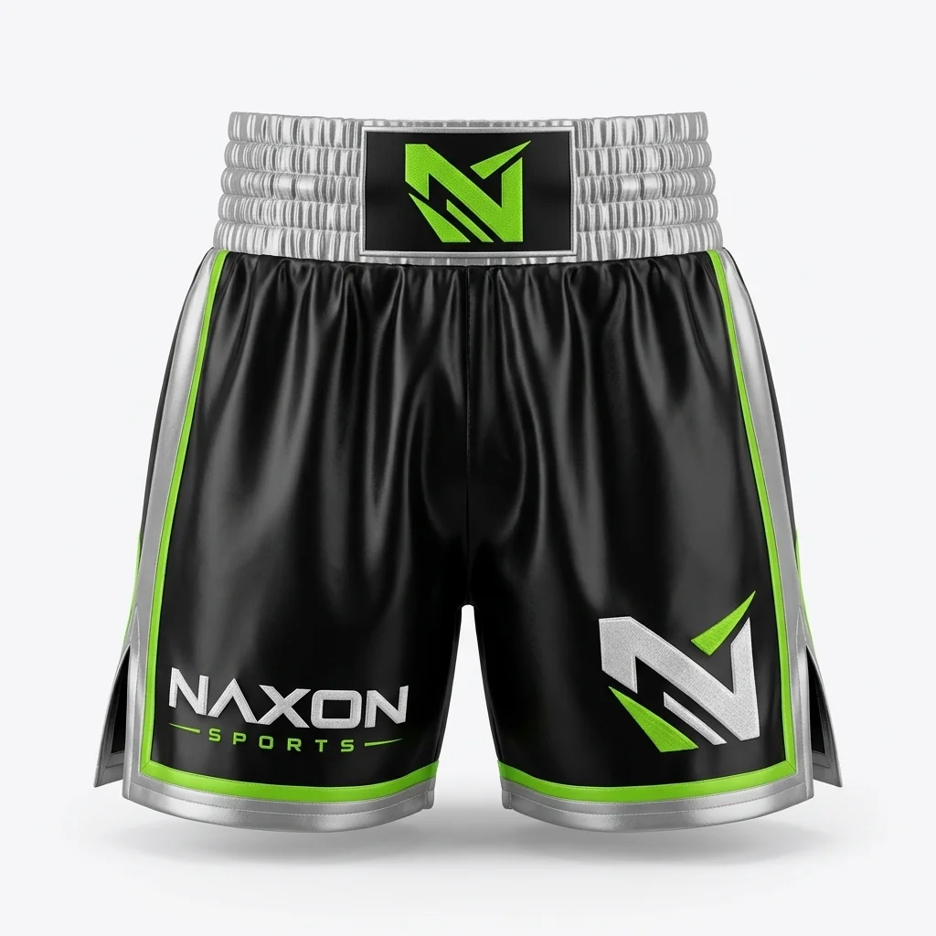 Custom boxing shorts by Naxon Sports