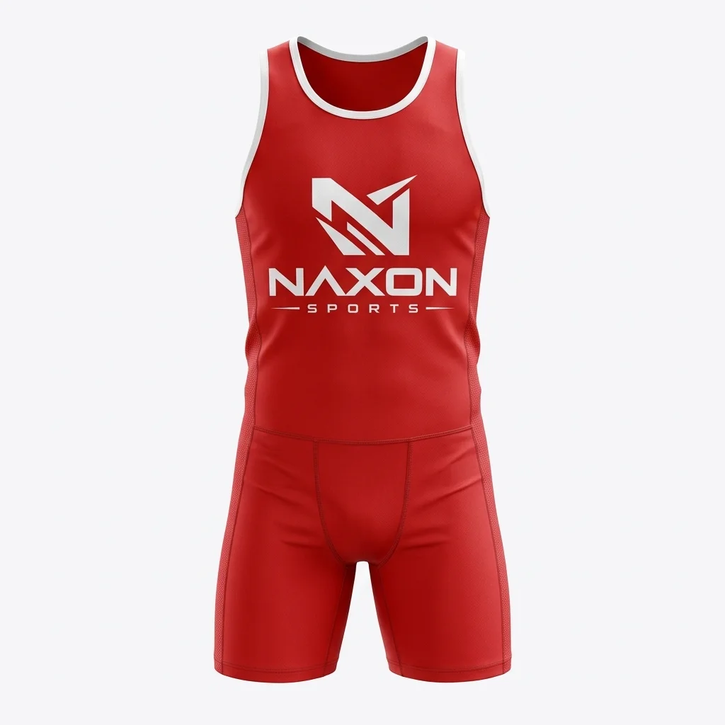 Custom boxing singlet by Naxon Sports