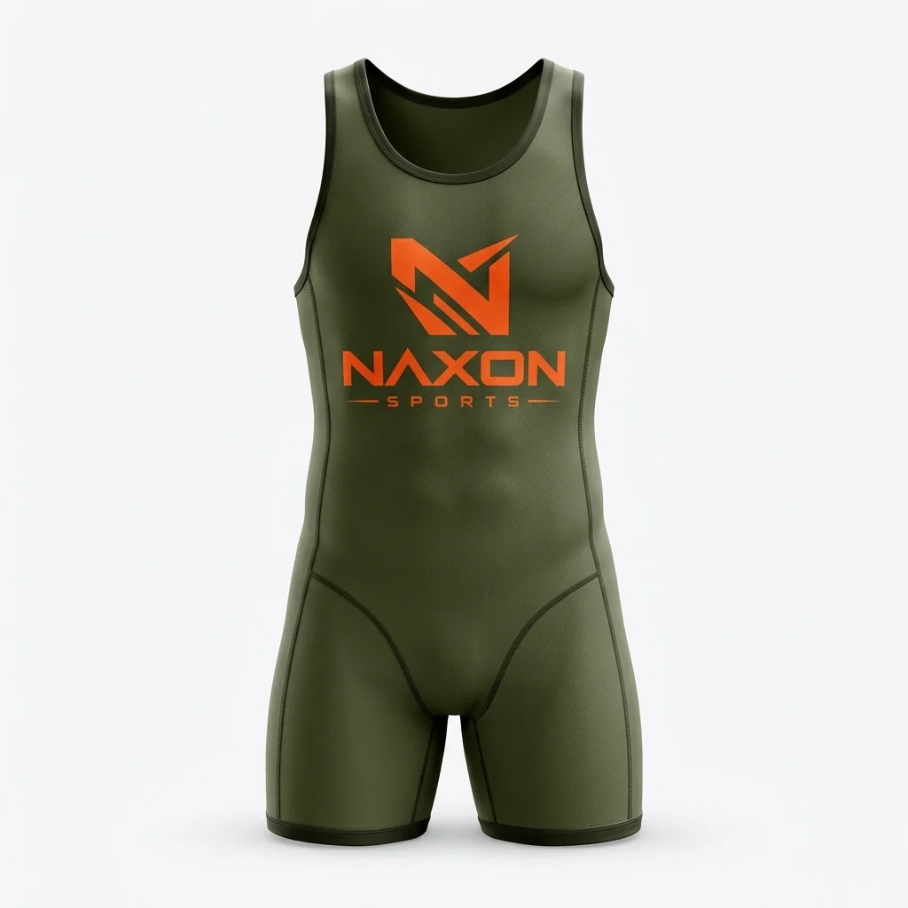 Custom boxing singlet by Naxon Sports