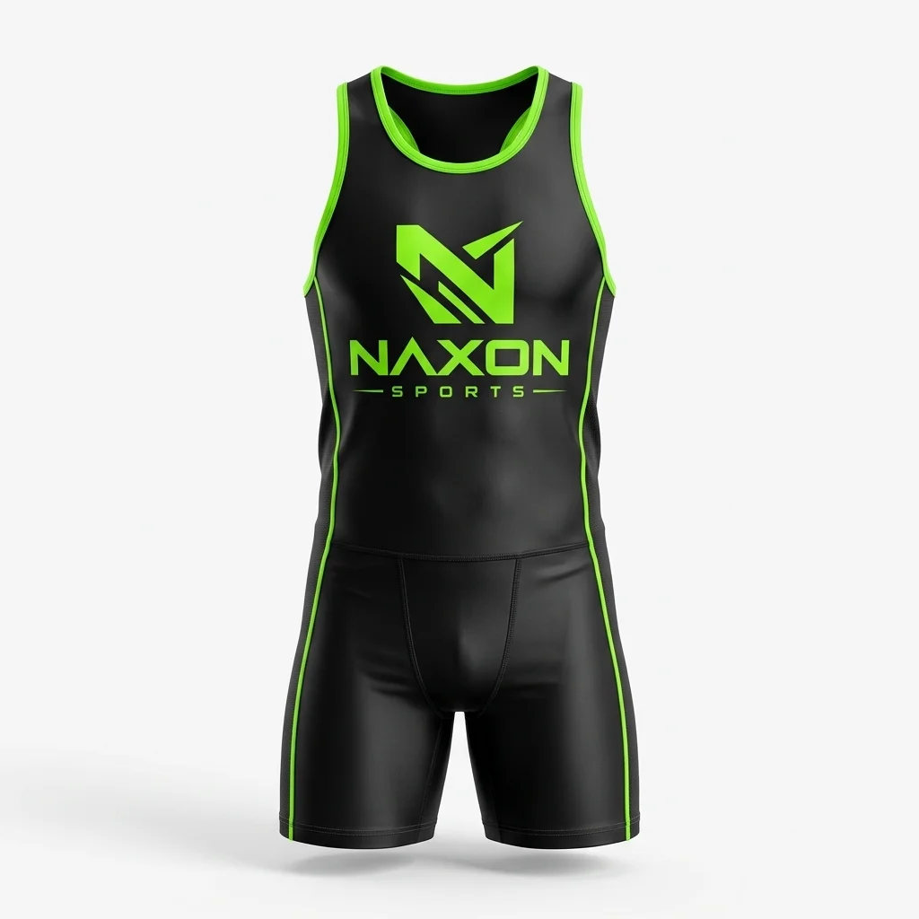 Custom boxing singlet by Naxon Sports