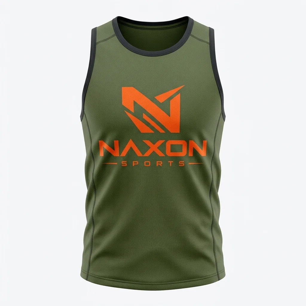 Custom Boxing Vest Design 2 – boxing vest mock-up made by Naxon Sports, Sialkot