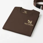 Brown belt BJJ t-shirt – Custom Brown Belt BJJ Rank Apparel – Signature Series by Naxon Sports, Sialkot