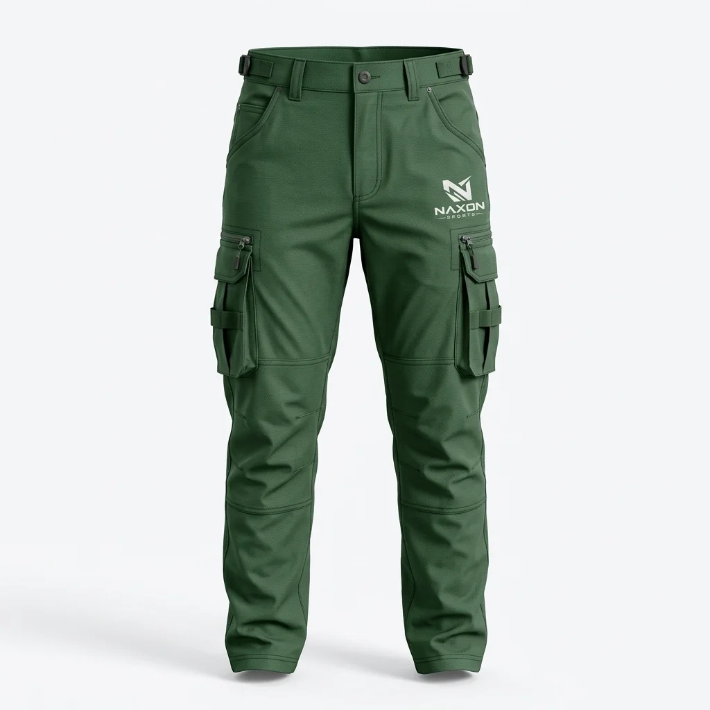 Custom cargo hiking pants by Naxon Sports