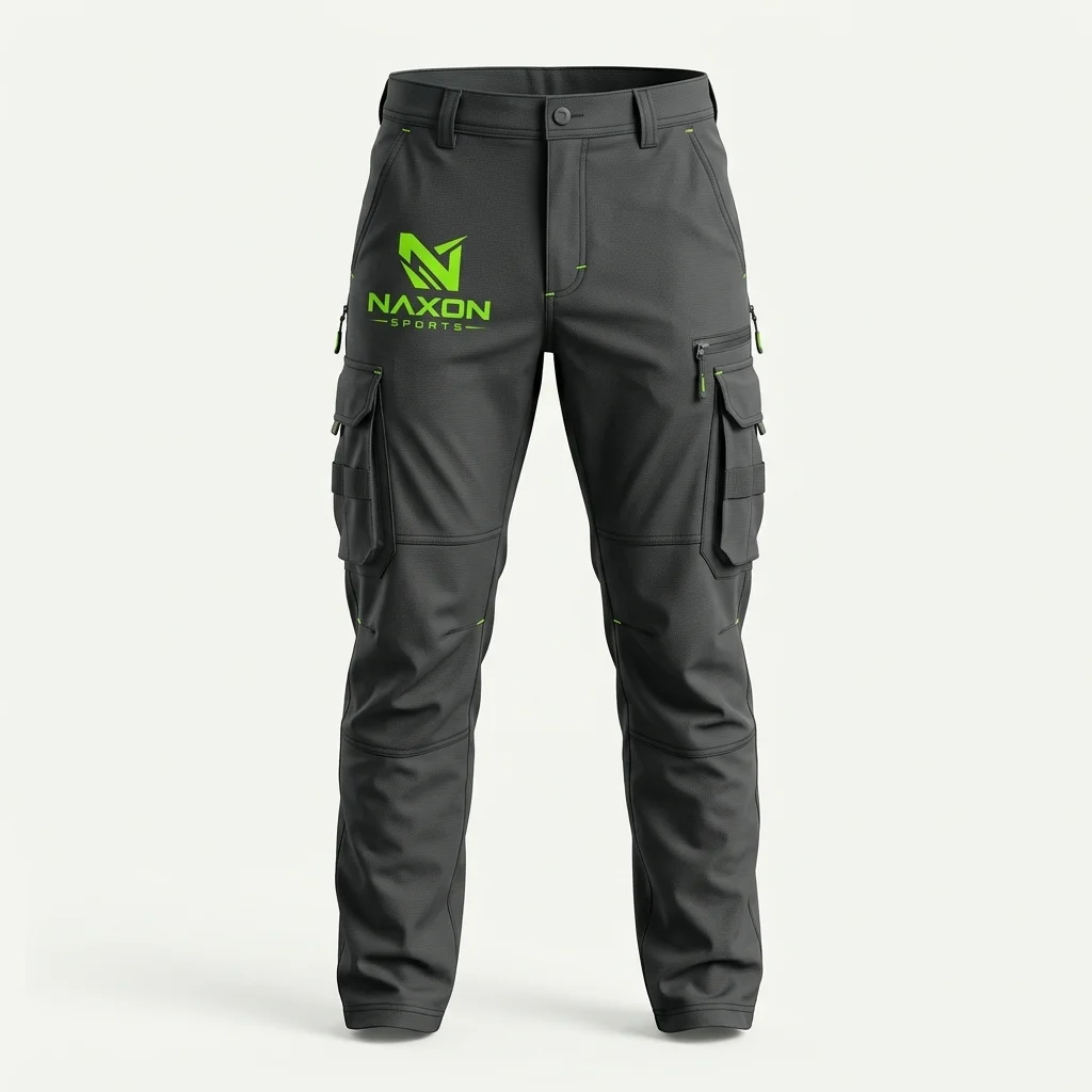 Custom cargo hiking pants by Naxon Sports