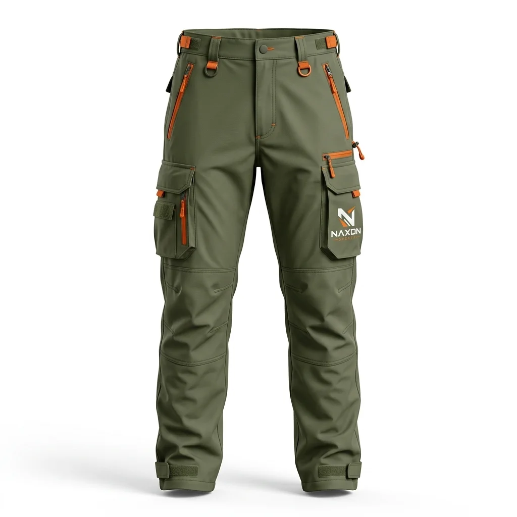 Custom cargo hiking pants by Naxon Sports