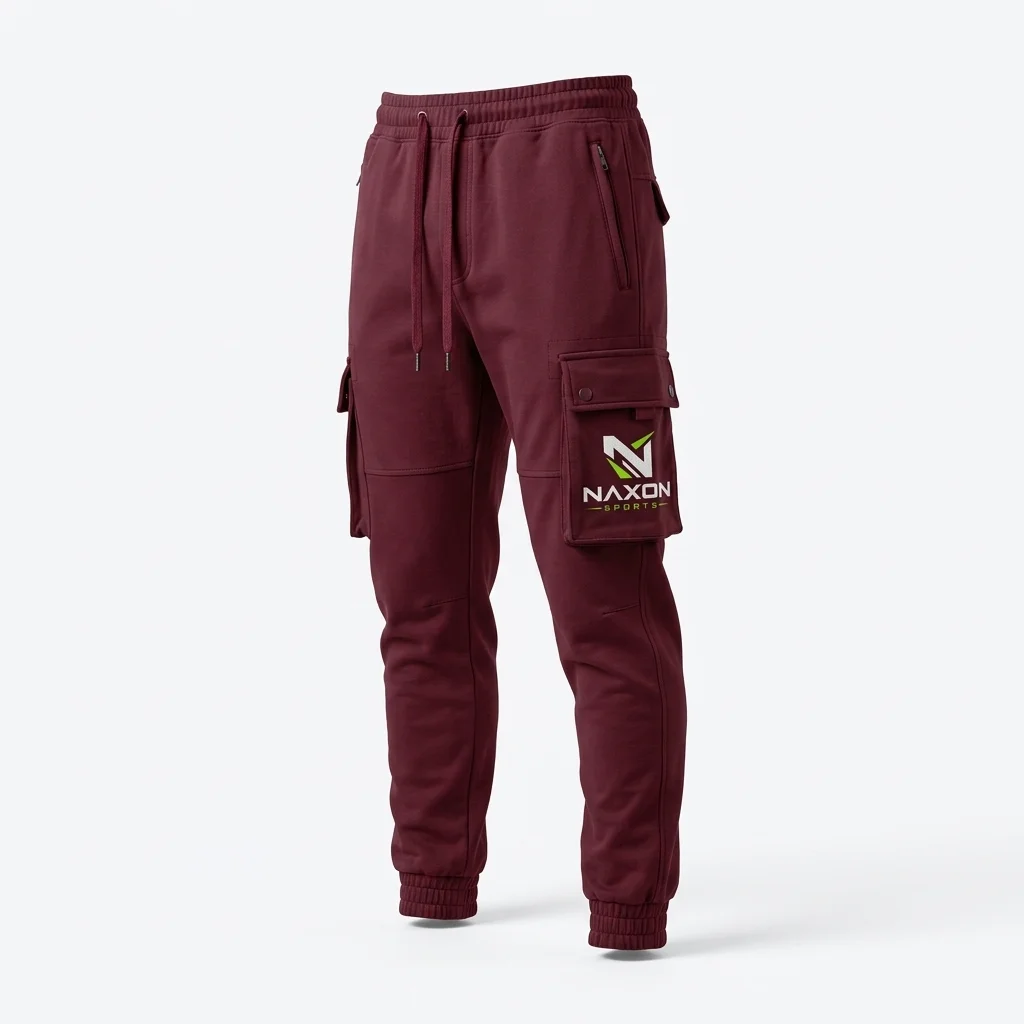 Custom cargo joggers by Naxon Sports