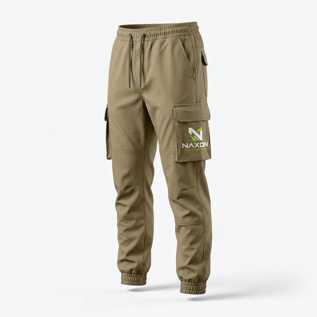 Custom cargo joggers by Naxon Sports