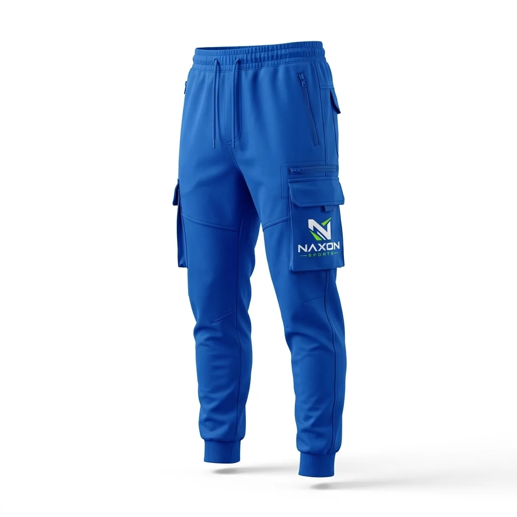 Custom cargo joggers by Naxon Sports