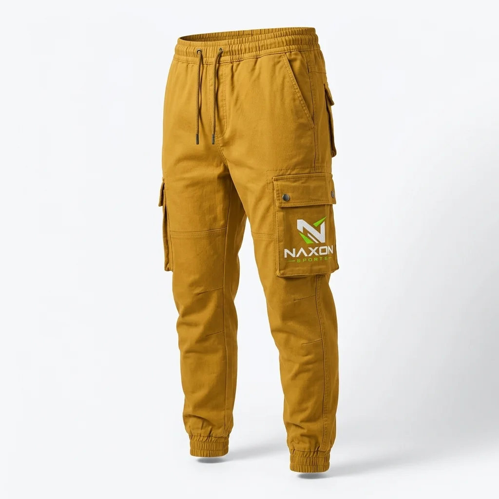 Custom cargo joggers by Naxon Sports