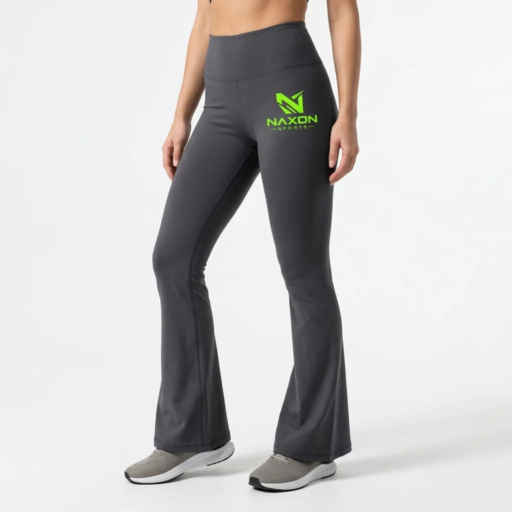 Custom charcoal grey leggings by Naxon Sports