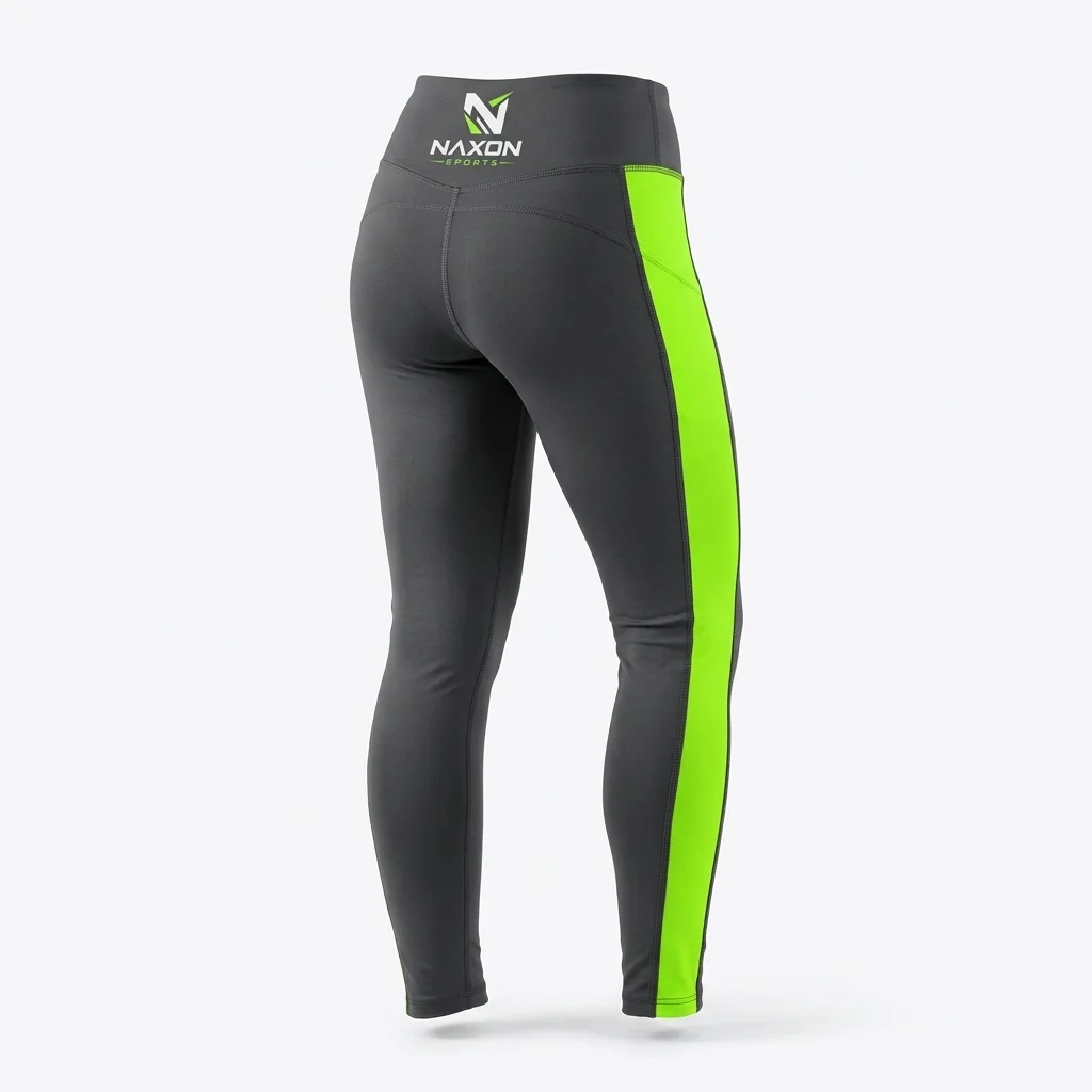Custom charcoal leggings by Naxon Sports