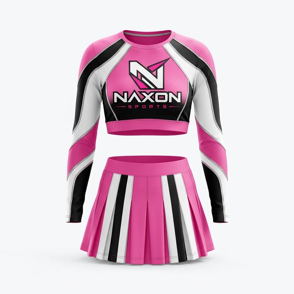 Custom Cheerleading Uniform – Pro Series 1 Cheerleading uniform – Custom Cheerleading Uniform – Pro Series by Naxon Sports, Sialkot