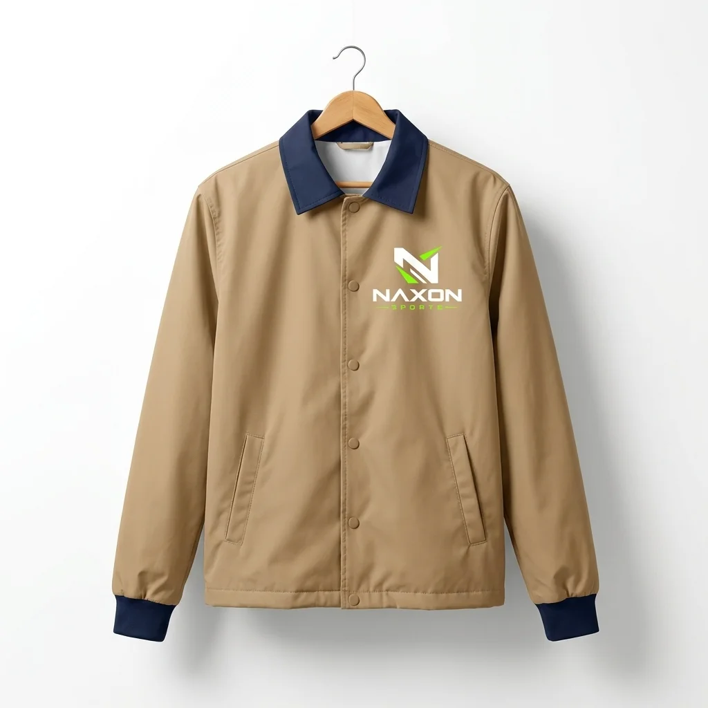 Custom coach jacket by Naxon Sports