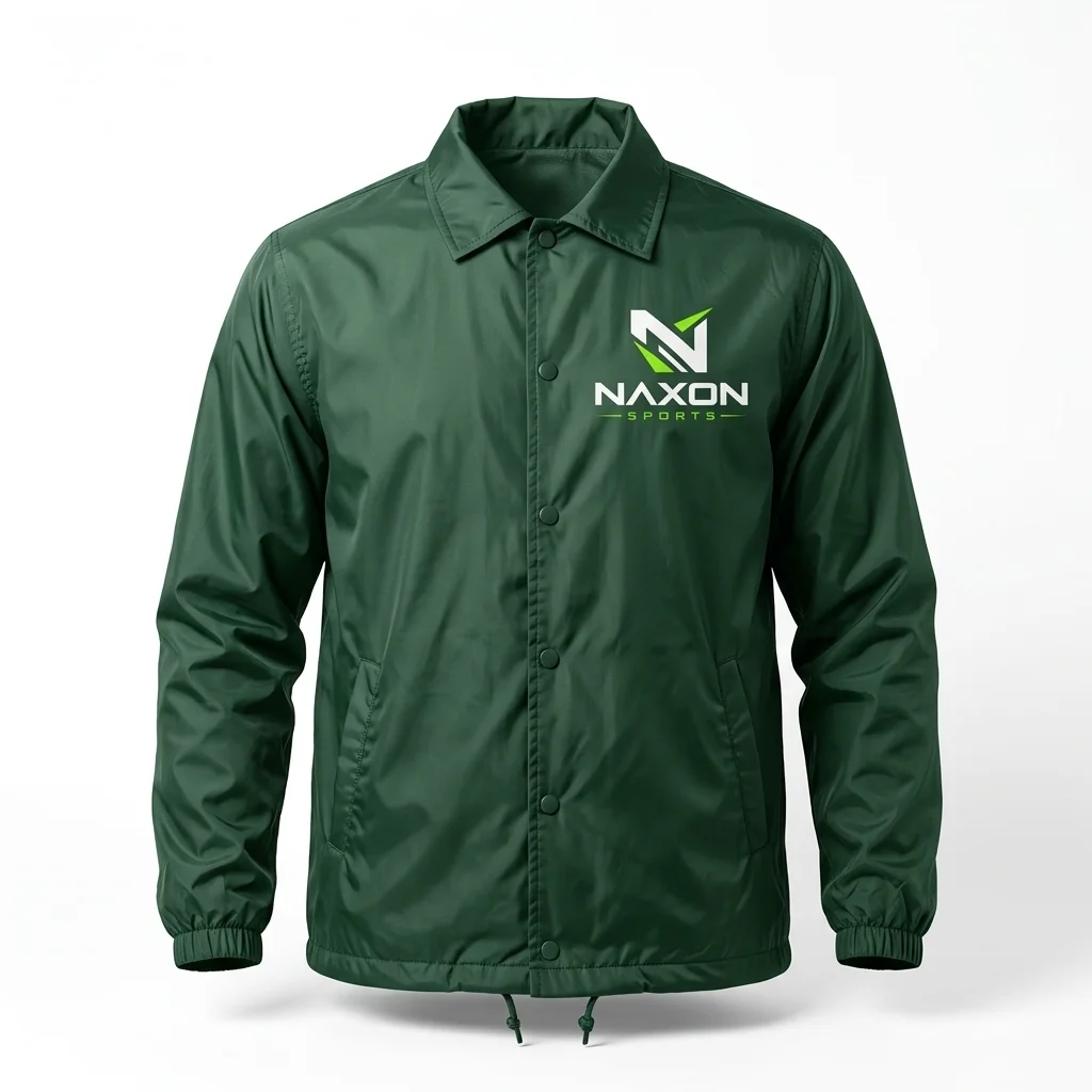 Custom coach jacket by Naxon Sports