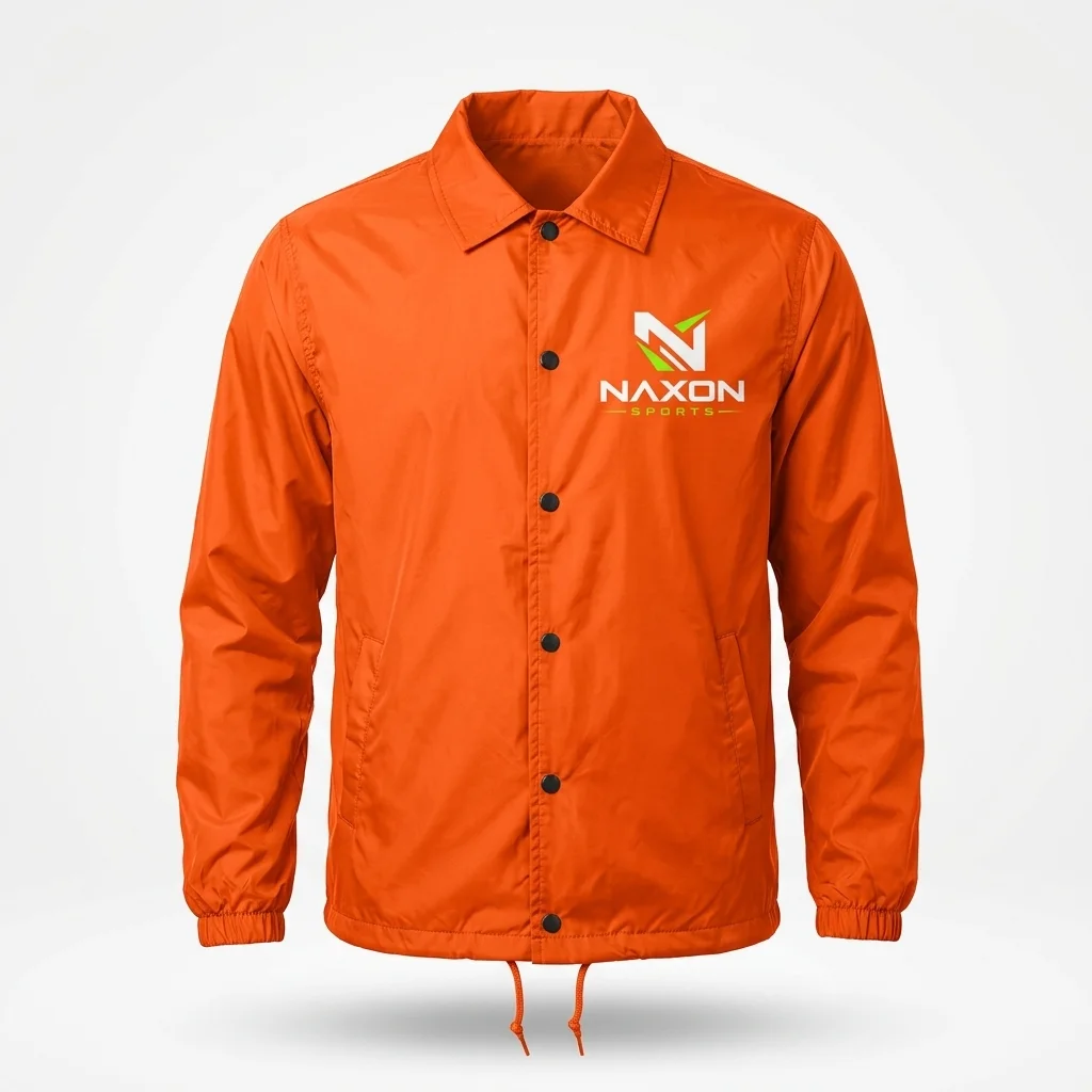Custom coach jacket by Naxon Sports