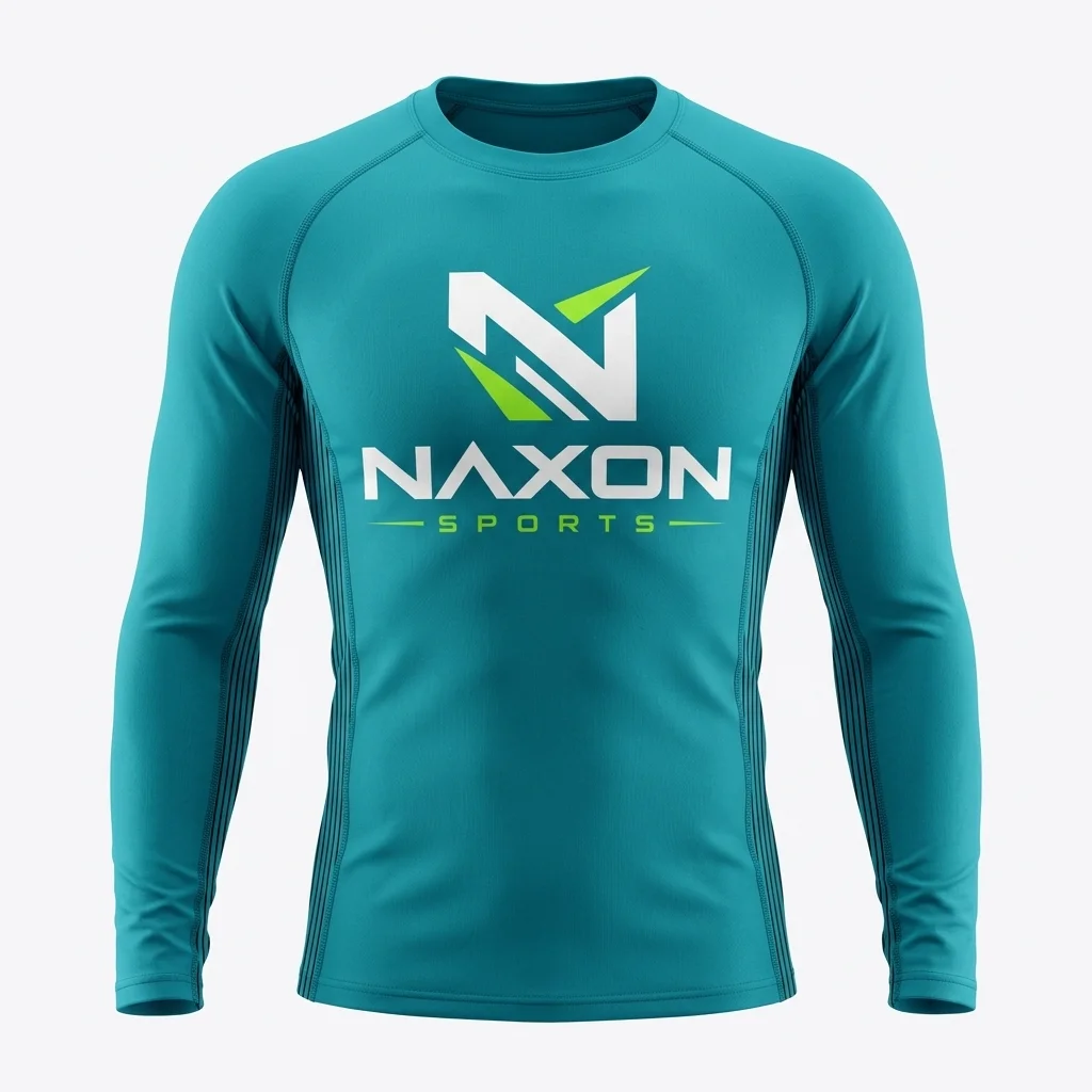 Custom compression shirt by Naxon Sports